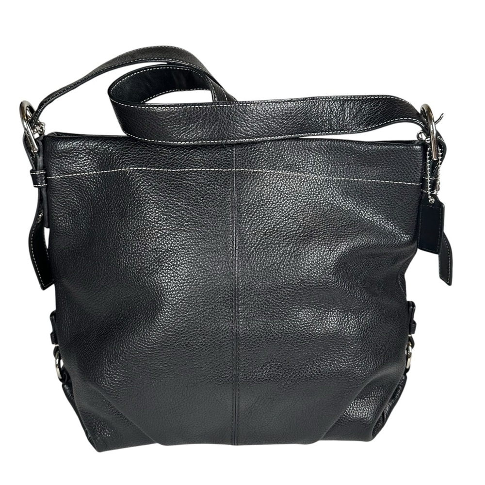 Coach Soho Convertible Leather Hobo Duffel Legacy F15064 Crossbody